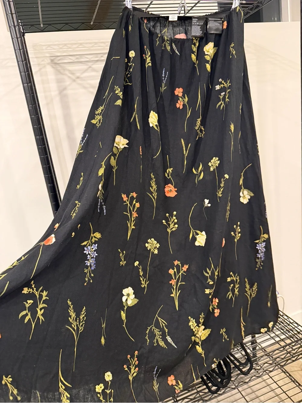 H&M flowy black